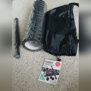 Brand New Nizoni 5-in-1 Deep Tissue Foam Roller Set W/Shoulder Tote Bag